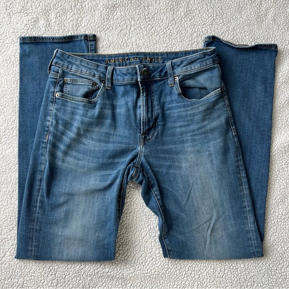 AE Men’s Flex Original Straight Jeans - Picture 4 of 8